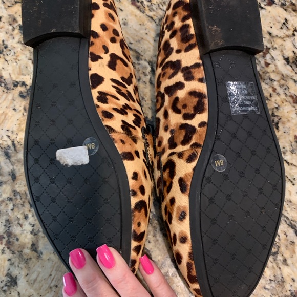 ANTONIO MELANI Leopard Print Flats Size 8 - Picture 3 of 4